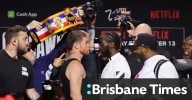 Canelo and Crawford face off ahead of super