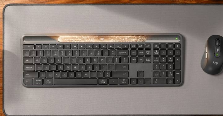 Logitech’s new light-powered keyboard doesn’t even need the sun
