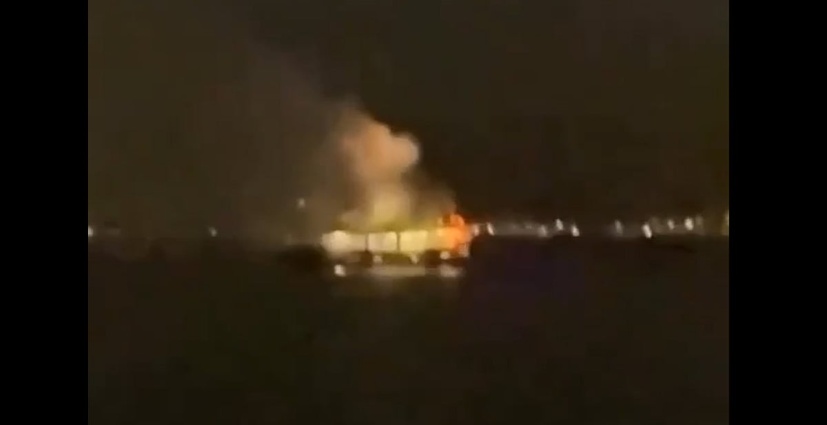 VIDEO: Embarcación rumbo a Gaza con Greta Thunberg es alcanzada por dron