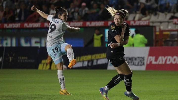 Pachuca femenil ganó 0-2 a Monterrey en fecha 12