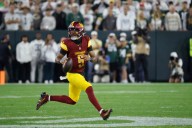Commanders' Jayden Daniels will not practice earlier than Friday because of injured knee