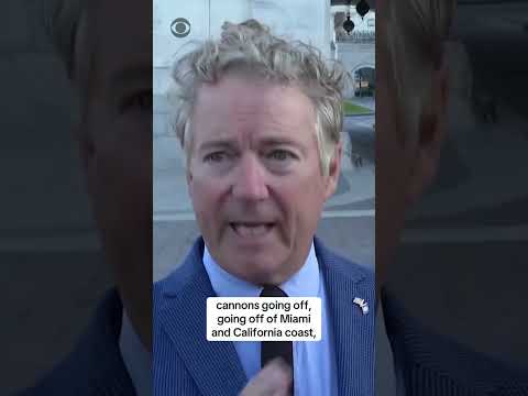 Republican Rand Paul criticizes JD Vance over airstrike on vessel leaving Venezuela #shorts