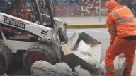 Bogotá: al menos 1.000 llantas y 235 toneladas de escombros fueron retiradas de las calles