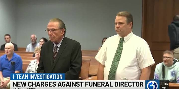 CT Funeral Director charged by East Windsor Police; more than 100 complaints against Philip Pietras