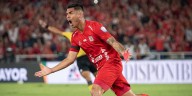Luis Ramos llegó a los 10 goles oficiales en America de Cali: delantero peruano abrió la cuenta en empate del cuadro ‘escarlata’