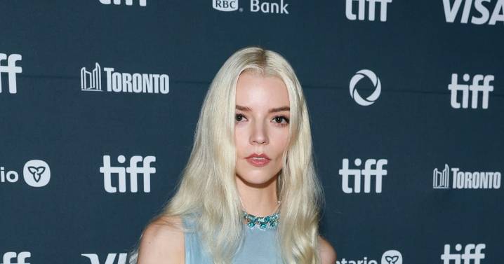 Anya Taylor-Joy Looks Like Cinderella in Basket Weave Gown at TIFF