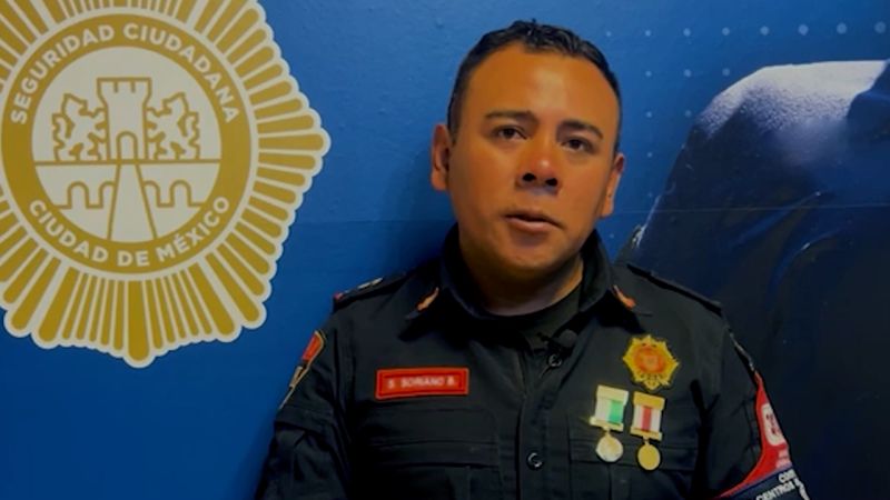 "Vi como el fuego devoró a las personas", relató un policía que ayudó a rescatar a niña de la explosión de gas en México