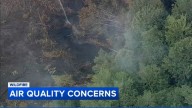 New Jersey crews monitoring air quality after wildfire near Franklin Township Superfund site