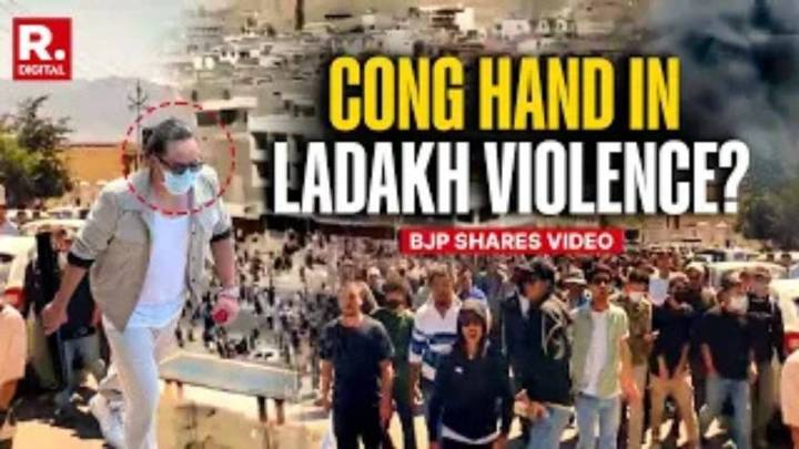 03:08 Ladakh Protests: Who’s Fueling the Violence? New Video Surfaces Republic Videos