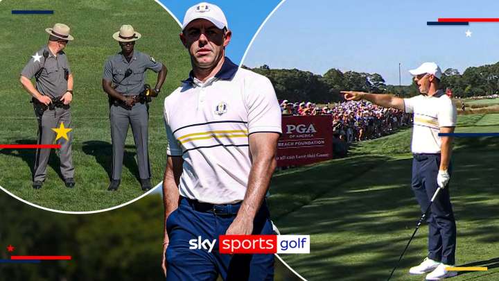 Ryder Cup: 'Go get him!' | Rory McIlroy gets fan ejected amid early crowd drama!