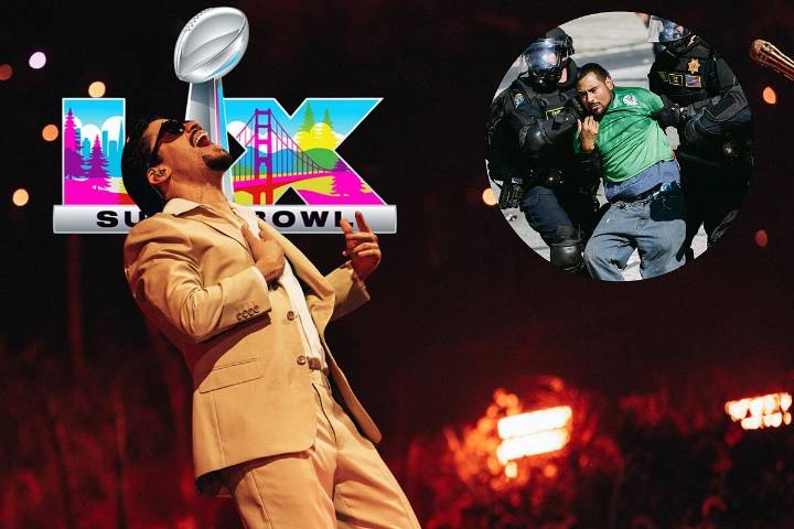 Recuerdan a Bad Bunny su peor 'pesadilla' con los agentes del ICE en sus conciertos: ¿puede hacerse real en el Super Bowl?