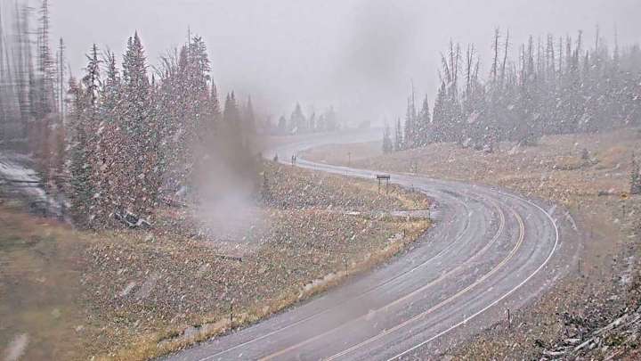 It’s Already Snowing In Wyoming’s High Country; Up To 6 Inches For Beartooth Pass