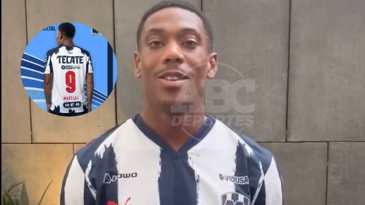 Anthony Martial usará el '9' con Rayados y su jersey ya está a la venta