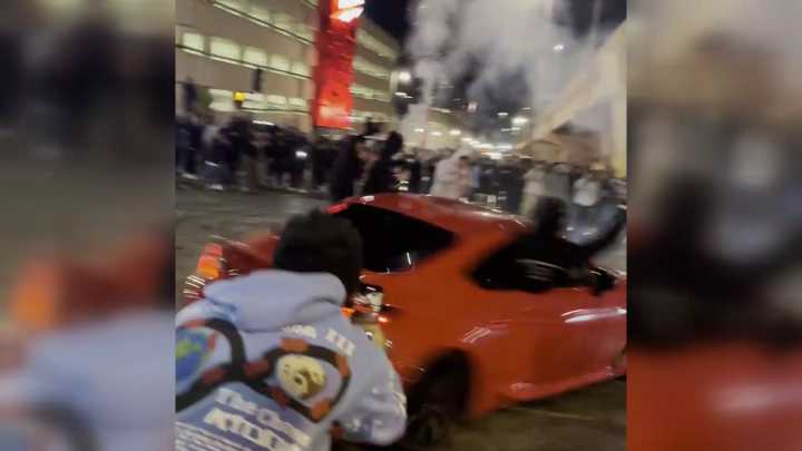 '200 people vs 2 officers': Police union president responds to weekend spate of street takeovers