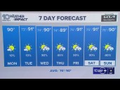 10 Weather: Monday noon forecast; Tampa Bay Area, Sept. 15, 2025