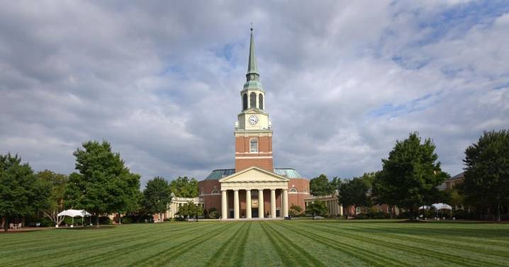 Wake Forest to offer free tuition for in-state families making less than $200,000