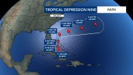 Hurricane season 2025: Tropical Depression 9 expected to become tropical storm by the end of the weekend