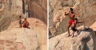 “Tough Love”: Dad Who Threw 7YO Son Off Cliff Breaks Silence Amid Viral Outrage