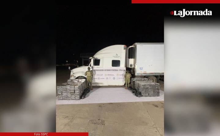 Decomisan 1.5 ton de metanfetamina con valor de 426 millones de pesos