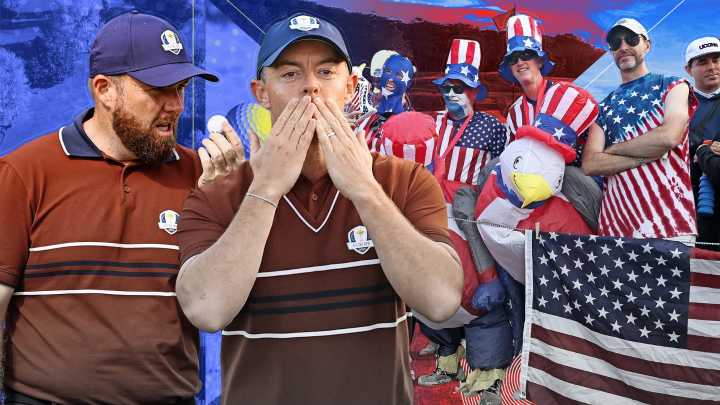 Police intervene as Rory McIlroy's wife forced to leave and Shane Lowry almost confronts fan at Ryder Cup