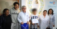 Adolescente de 14 años logra vencer el cáncer y celebró el triunfo junto a Paolo Guerrero