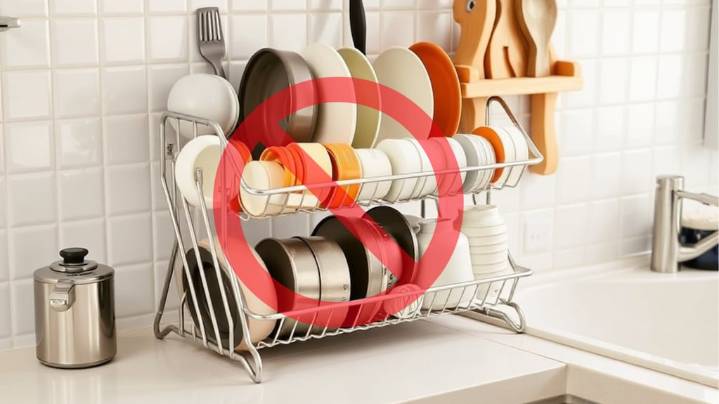Chau al escurridor de platos: el nuevo invento para aprovechar toda la mesada que estará a la moda en 2026