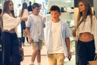 Jennifer Lopez takes Ben Affleck's son, Samuel, shopping