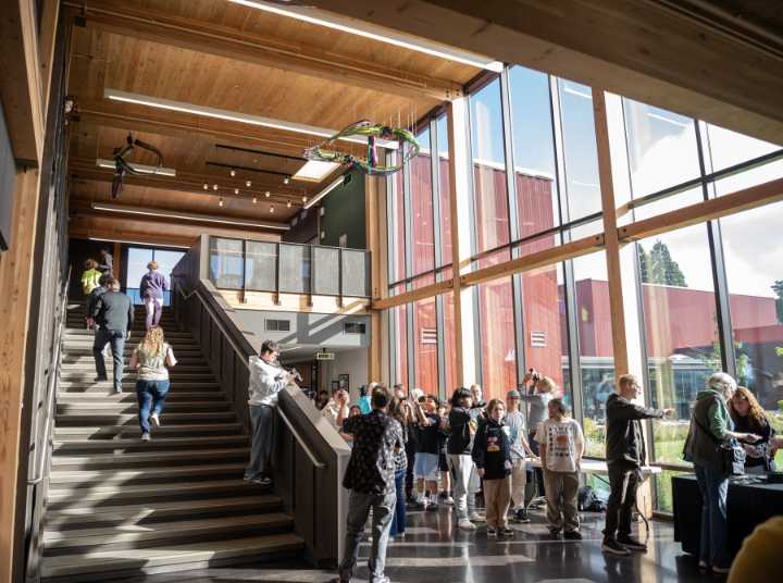 ‘There isn’t a lot of art out there like this’: Art installation caps Washington School for the Deaf remodel, expansion