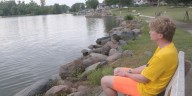 Man on a mission to see Iowa’s scenic views by foot, documenting stops with poems and runs