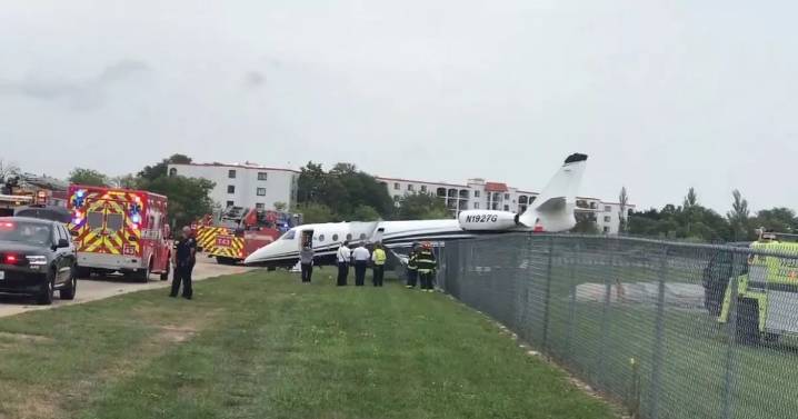 Chicago Executive Airport RECAP: All flights grounded as plane crashes into fence