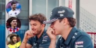 El duelo entre Colapinto y Gasly adivinando futbolistas: del “eres muy bueno en esto” a la broma por el Mundial 2022