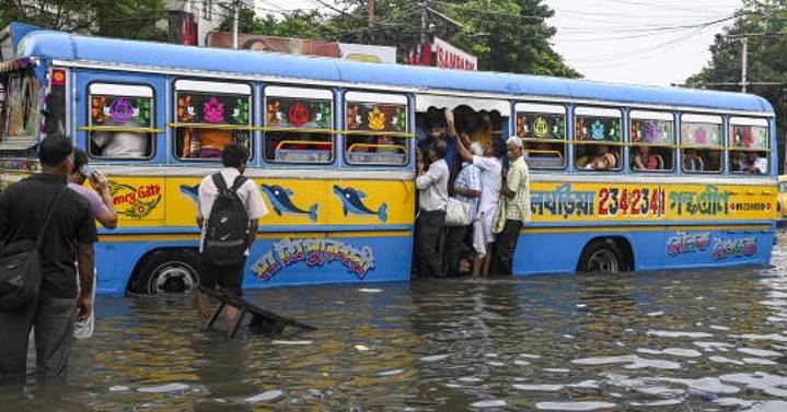 West Bengal Lives lost, roads flood as Kolkata face heaviest rain in decades