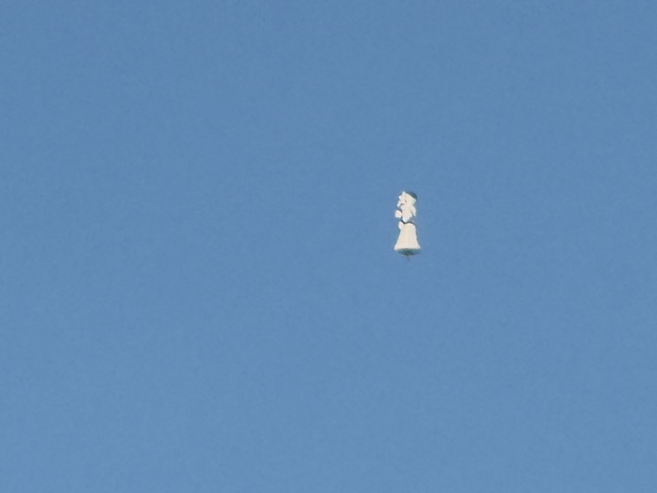It's a bird, it's a plane. No, it's a giant character balloon over Washtenaw County.