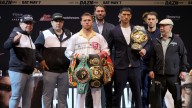 Who is Canelo Alvarez's trainer and corner team?