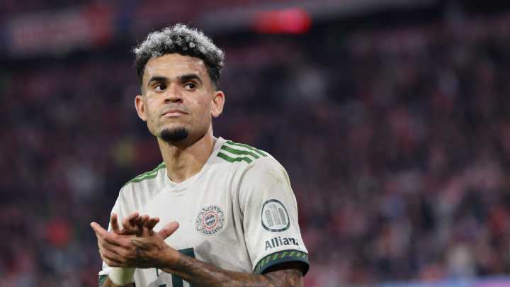 Luis Díaz se fue en blanco en la paliza del Bayern Múnich al Pafos como visitante, en la Liga de Campeones