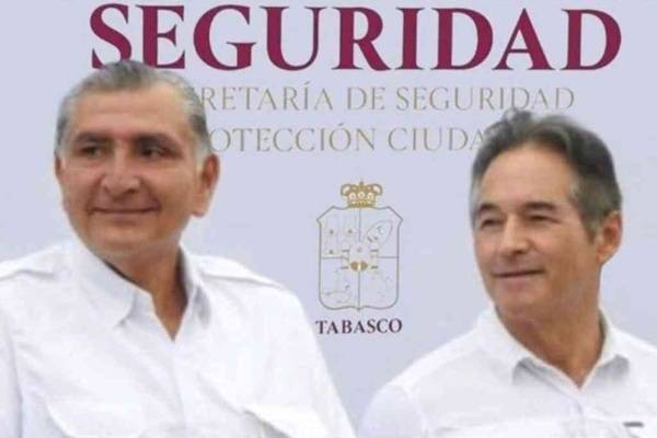 Adán Augusto se dice dispuesto a comparecer tras captura de Bermúdez