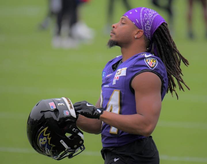 Ravens RB Keaton Mitchell surprise scratch vs. Bills