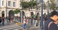 'Generación Z': CNDDHH rechaza violencia contra manifestantes en movilización de Cercado de Lima