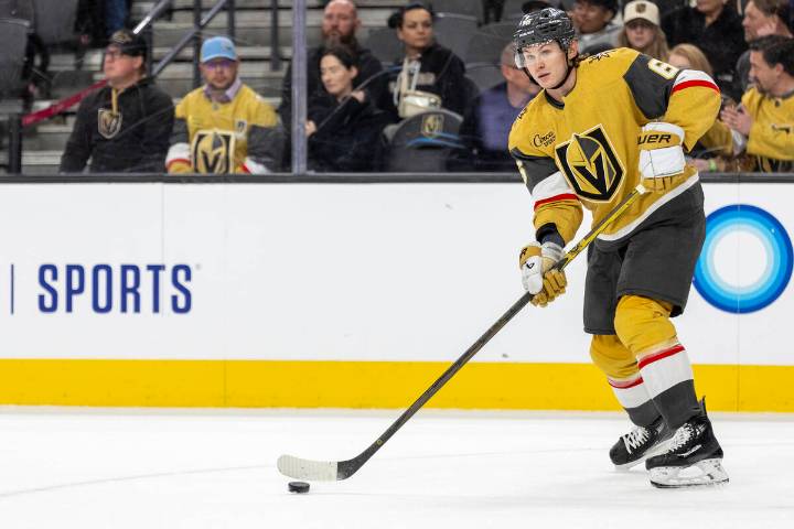 Golden Knights’ Kaedan Korczak ready to step in for Alex Pietrangelo