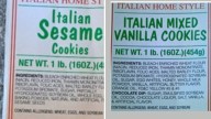 Recall issued for several kinds of Gina Marie Bakery of Waterbury Cookies