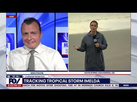 Tropical Storm Imelda slams Southeast coast, to become hurricane