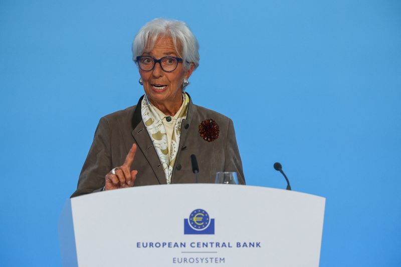 Lagarde comments at ECB press conference