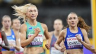 Lewis smashes her own Australian 100m record at worlds