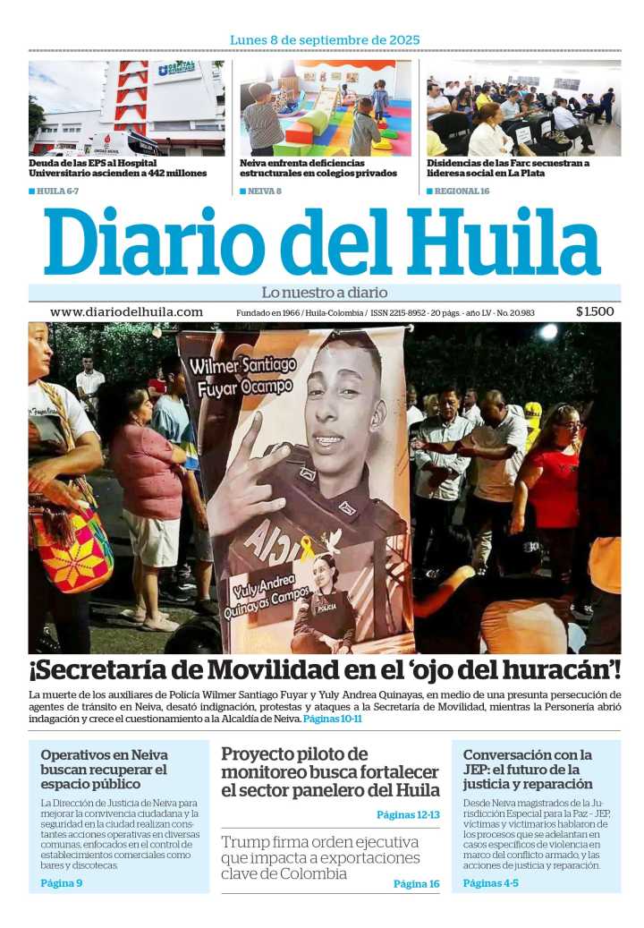 Diario del Huila 08 de septiembre de 2025