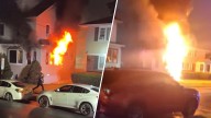 Policía y padre salvan a personas tras incendio en Nueva Jersey