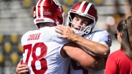 Pat Coogan speech, comment on Indiana win at Iowa proving toughness