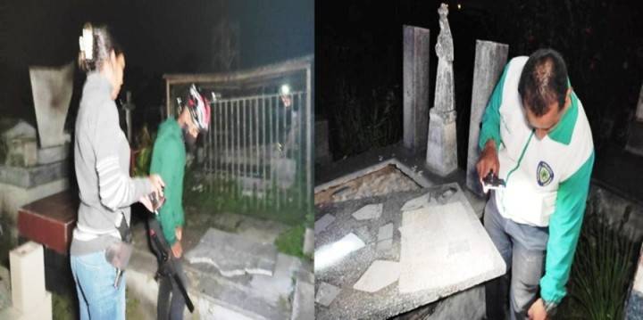 Politucupita acudió al cementerio viejo en atención al llamado de la ciudadanía