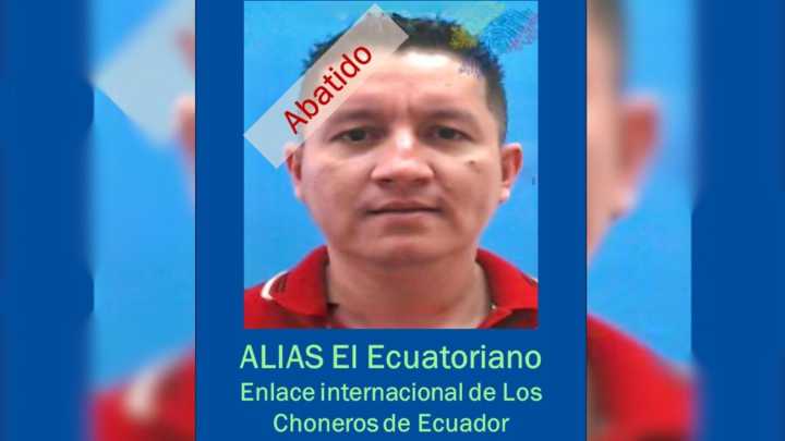 Abatido alias El Ecuatoriano durante un operativo policial registrado en Rionegro, Antioquia