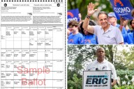 Mayor Eric Adams, Andrew Cuomo buried below Zohran Mamdani, Curtis Sliwa on cluttered NYC mayoral election ballot