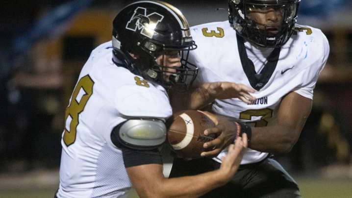Gators commit Kaiden Hall helps lead Milton's rushing attack, surprising season